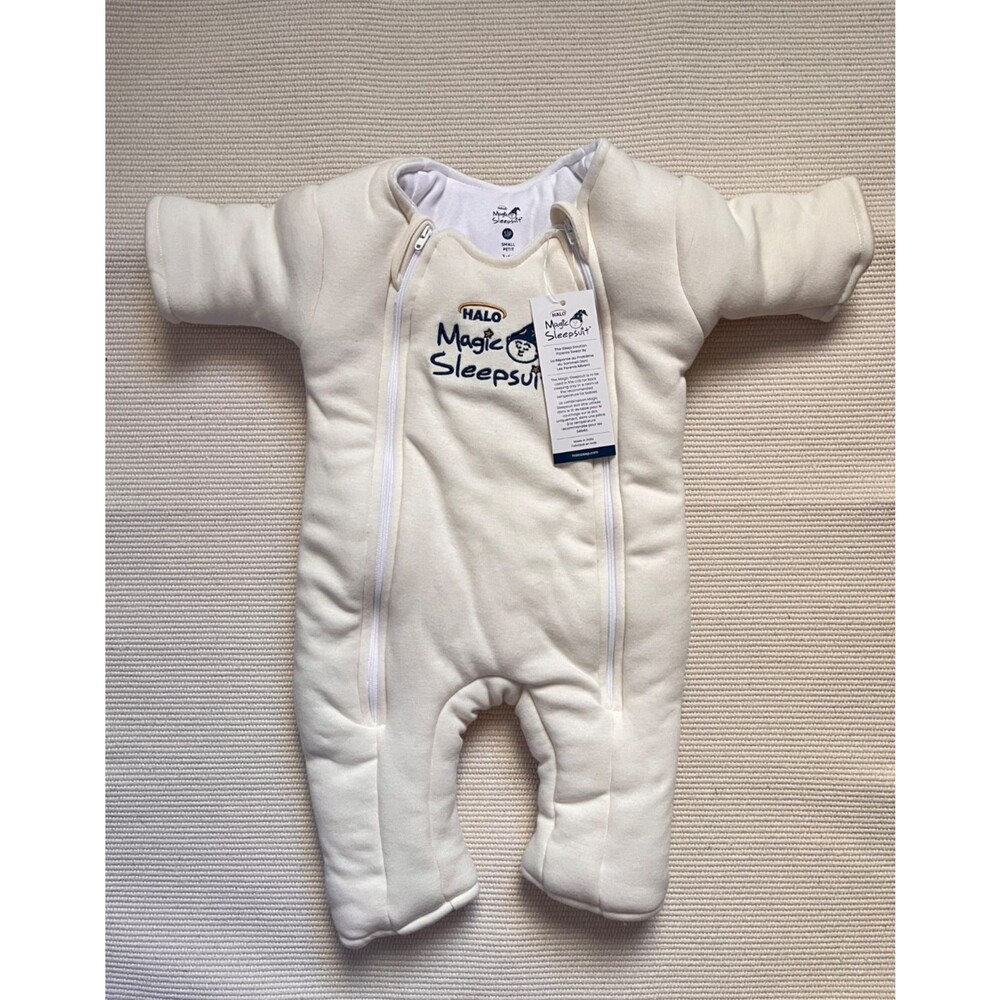 HALO Baby Merlin's Magic Sleepsuit in Cotton Cream Size SMALL (3-6MONTHS) NEW!